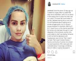 On 4 March 2018, the actress shared a heartbreaking news on Instagram, that she had suffered a miscarriage in February 2018 On 4 March 2018, the actress shared a heartbreaking news on Instagram, that she had suffered a miscarriage in February 2018.